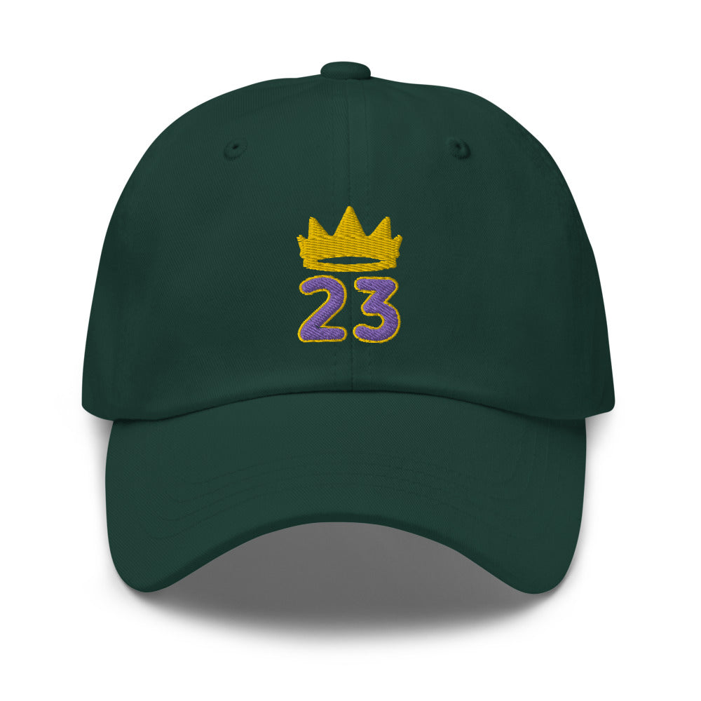 Lebron Hat / King hat / 23 hat / Lebron 23 hat / 3d embroidery 