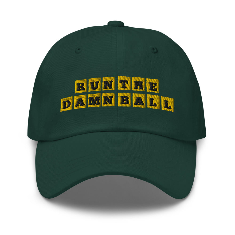 Run The Damn Ball Hat / Waffle Hat / Run The Damn Ball Dad hat