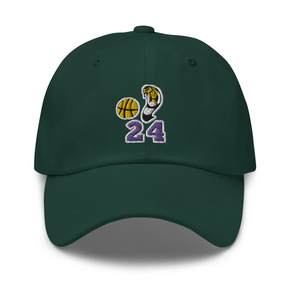 Kobe Bryant Hat / Mamba Hat / Black Mamba Hat / KB Dad hat