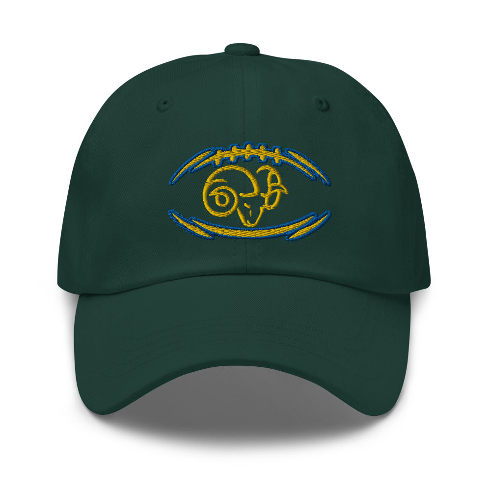 Rams Hat / Rams Championship Hat / Los Angeles Hat / Rams Dad Hat Khaki