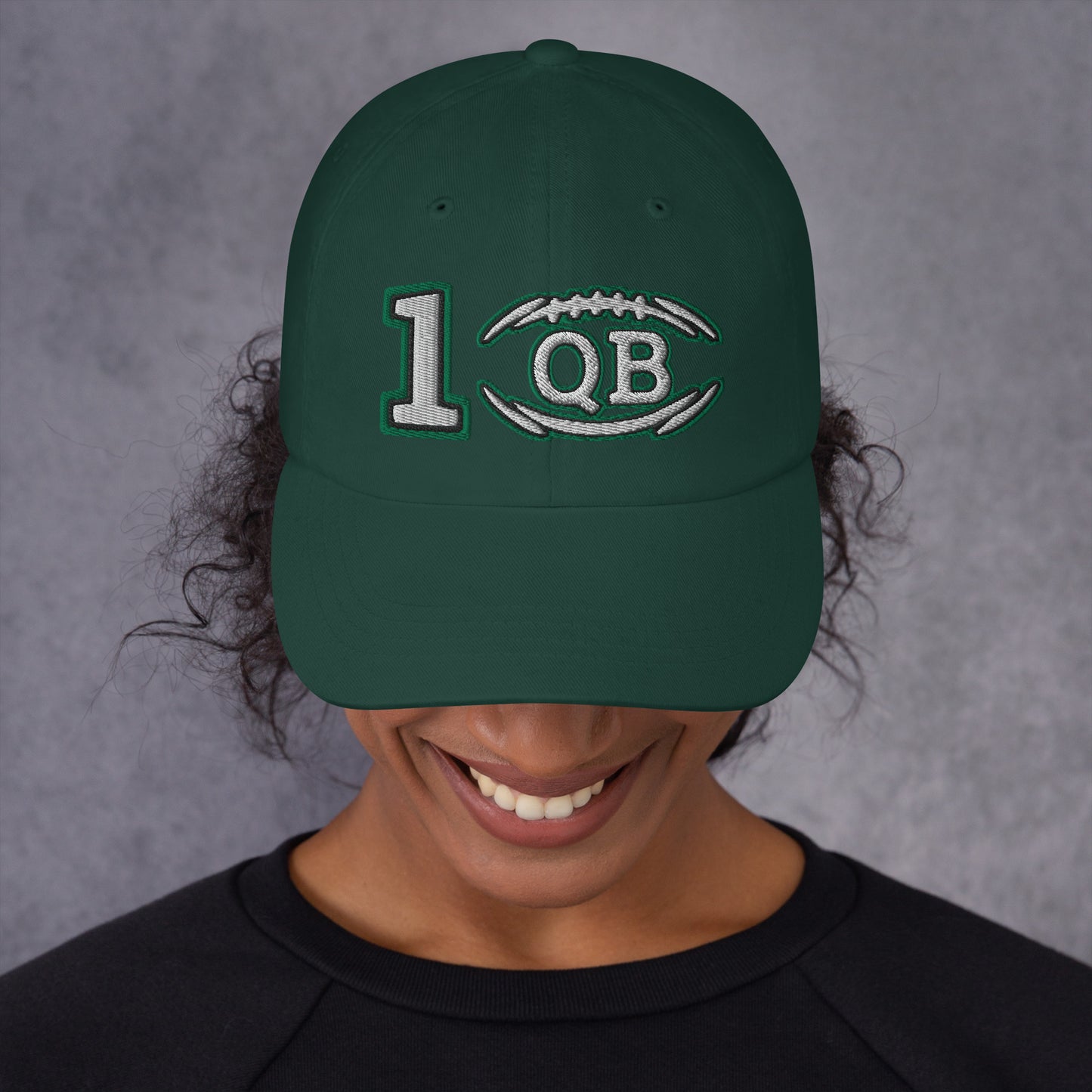 Jalen Hurts Hat / 1QB Hat / 1 Hat / Eagles Champions Dad Hat