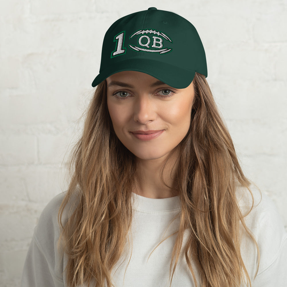 Jalen Hurts Hat / 1QB Hat / 1 Hat / Eagles Champions Dad Hat