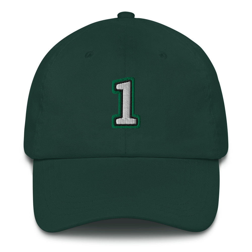 Jalen Hurts Hat / 1QB Hat / 1 Hat / Eagles Champions Dad Hat