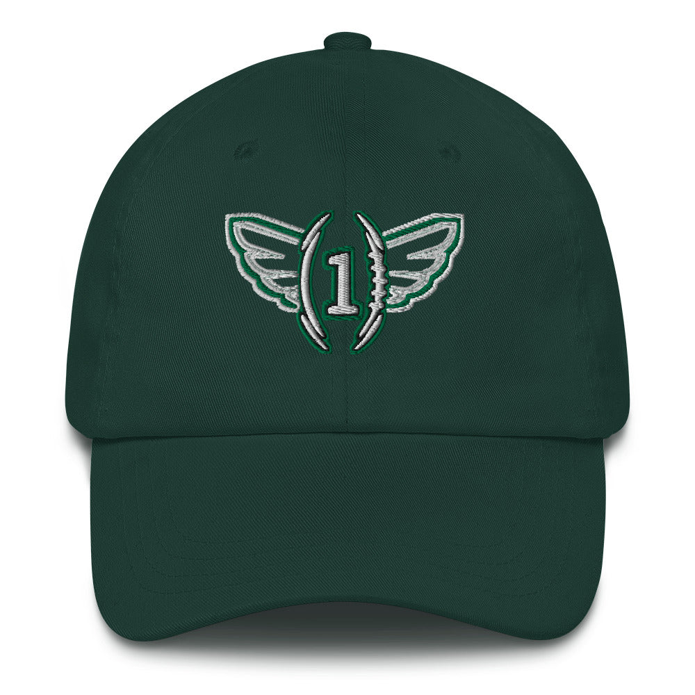 Jalen Hurts Hat / 1QB Hat / 1 Hat / Eagles Champions Dad Hat