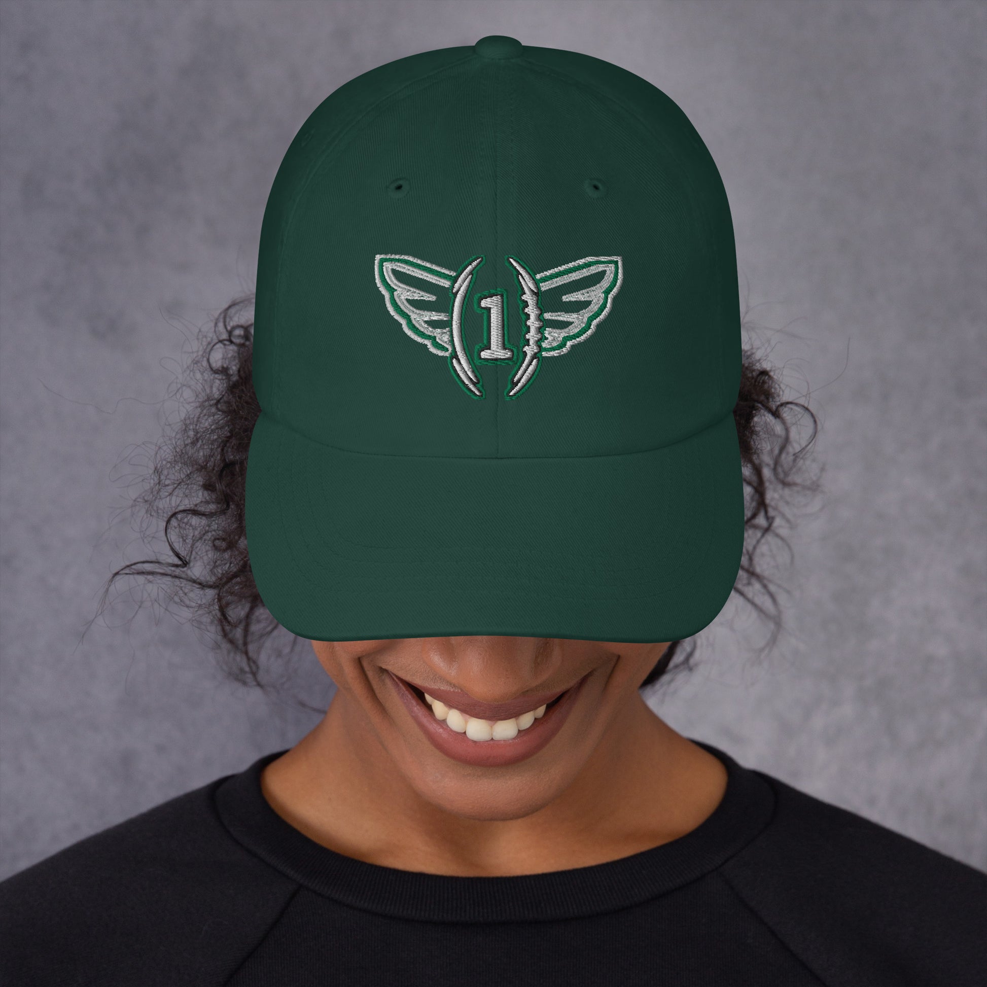 Jalen Hurts Hat / 1QB Hat / 1 Hat / Eagles Champions Dad Hat