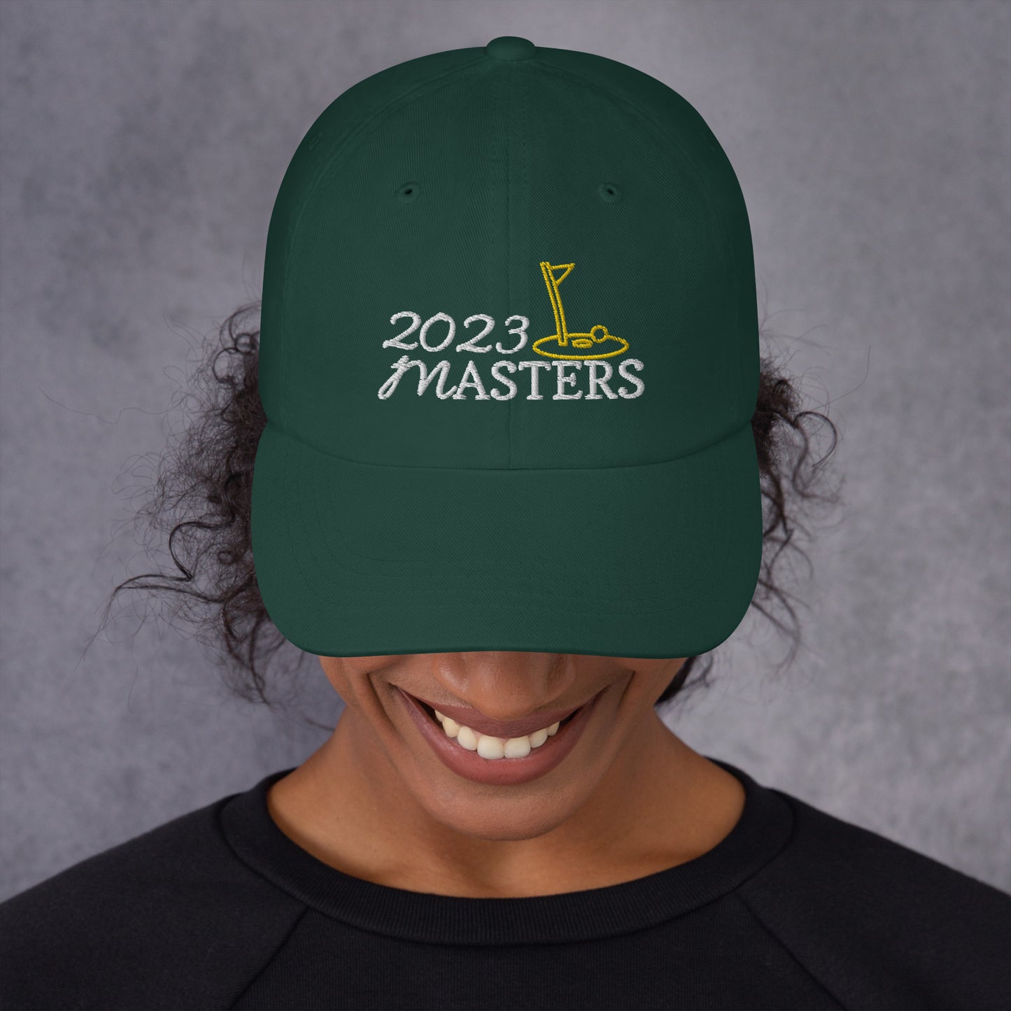 Green Hat Masters Girl / Masters Hat / Green Hat Masters / Golf Hat