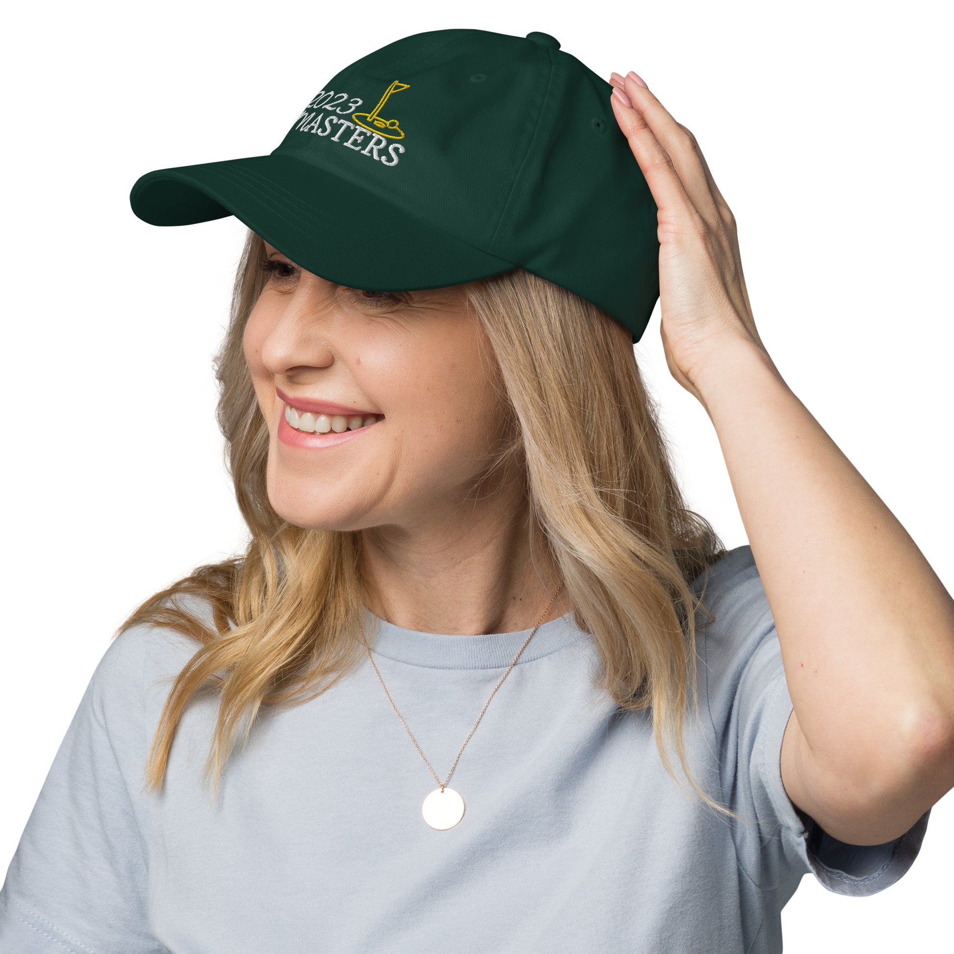 Green Hat Masters Girl / Masters Hat / Green Hat Masters / Golf Hat