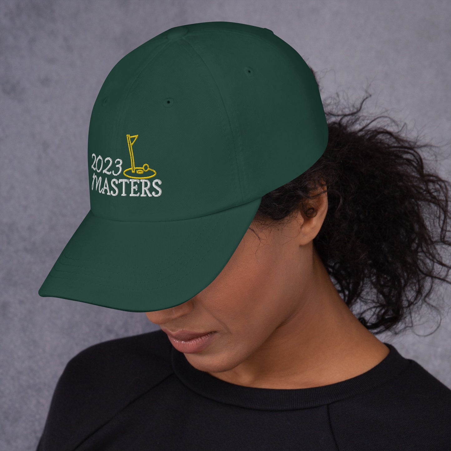 Green Hat Masters Girl / Masters Hat / Green Hat Masters / Golf Hat