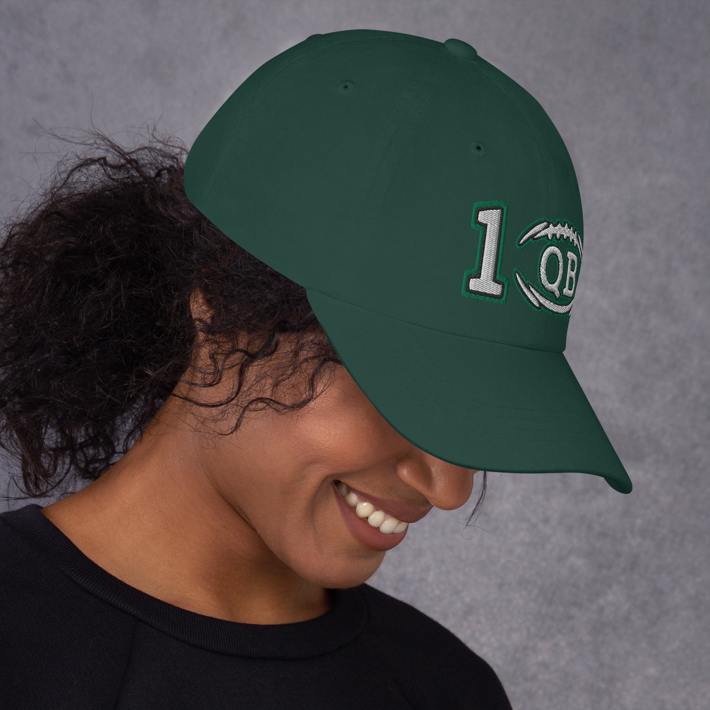 Jalen Hurts Hat / 1QB Hat / 1 Hat / Eagles Champions Dad Hat