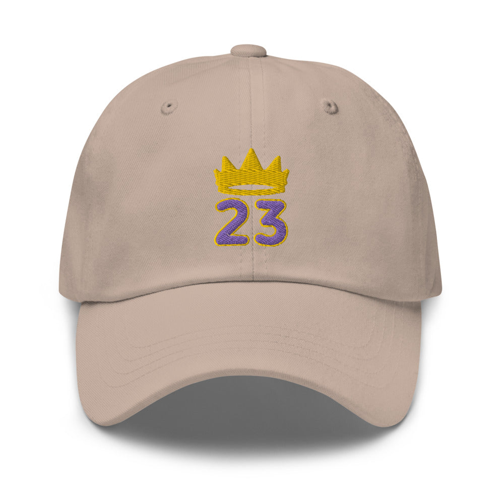 Lebron Hat / King hat / 23 hat / Lebron 23 hat / 3d embroidery 