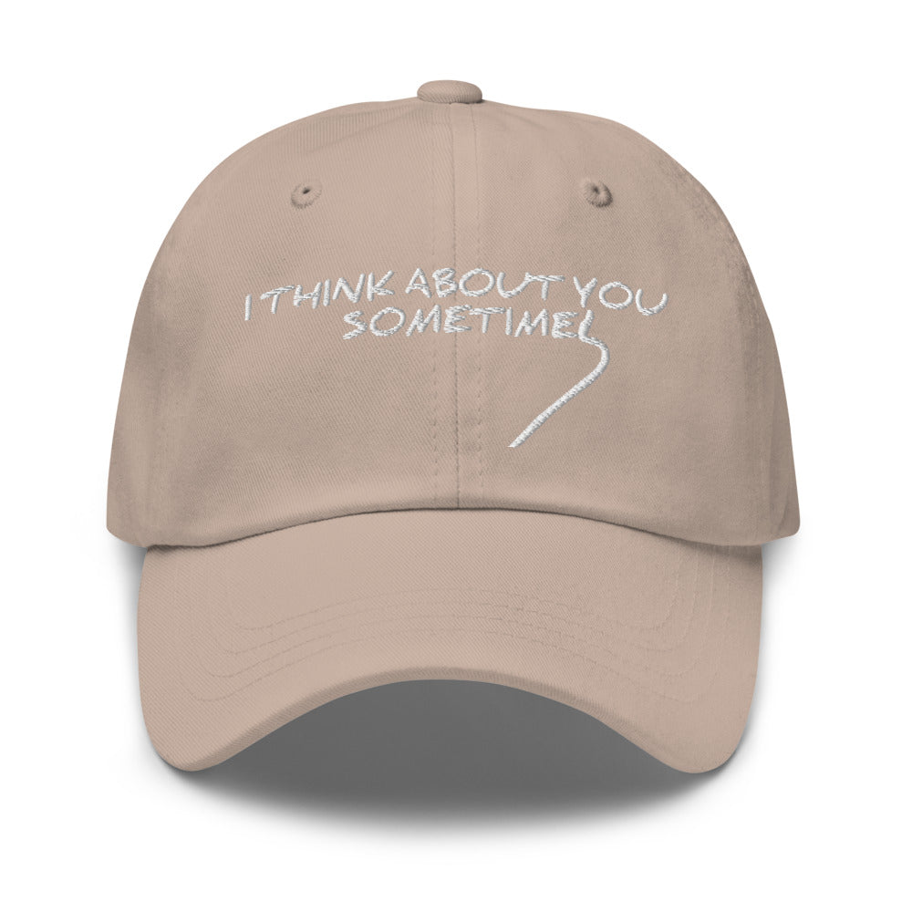 i think about you sometimes hat / i think about you sometimes / Dad hat