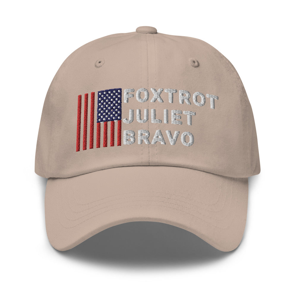 Foxtrot juliet bravo hat / foxtrot juliet bravo Dad hat