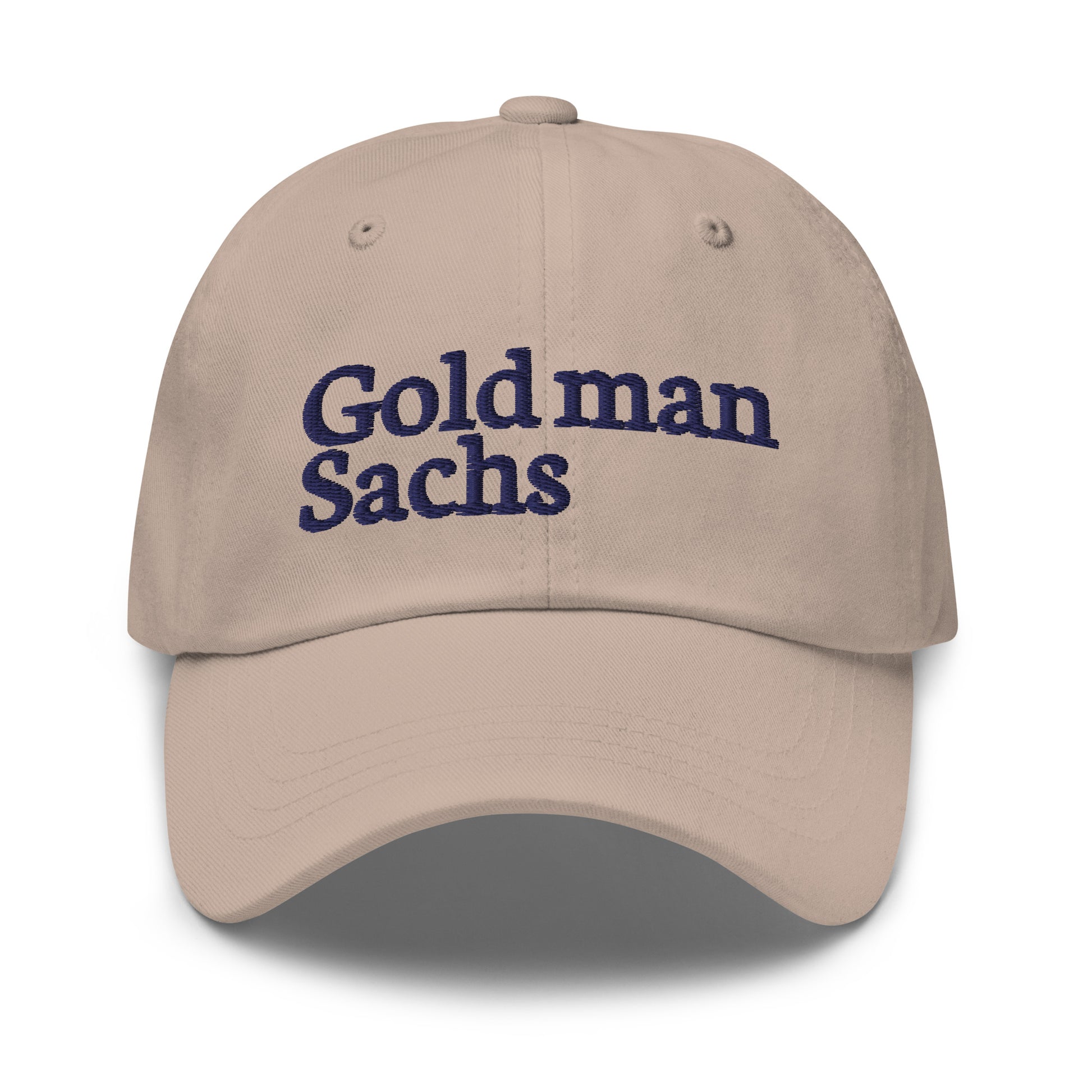 Gold Man Sachs Golf hat / Patrick Cantlay Dad hat