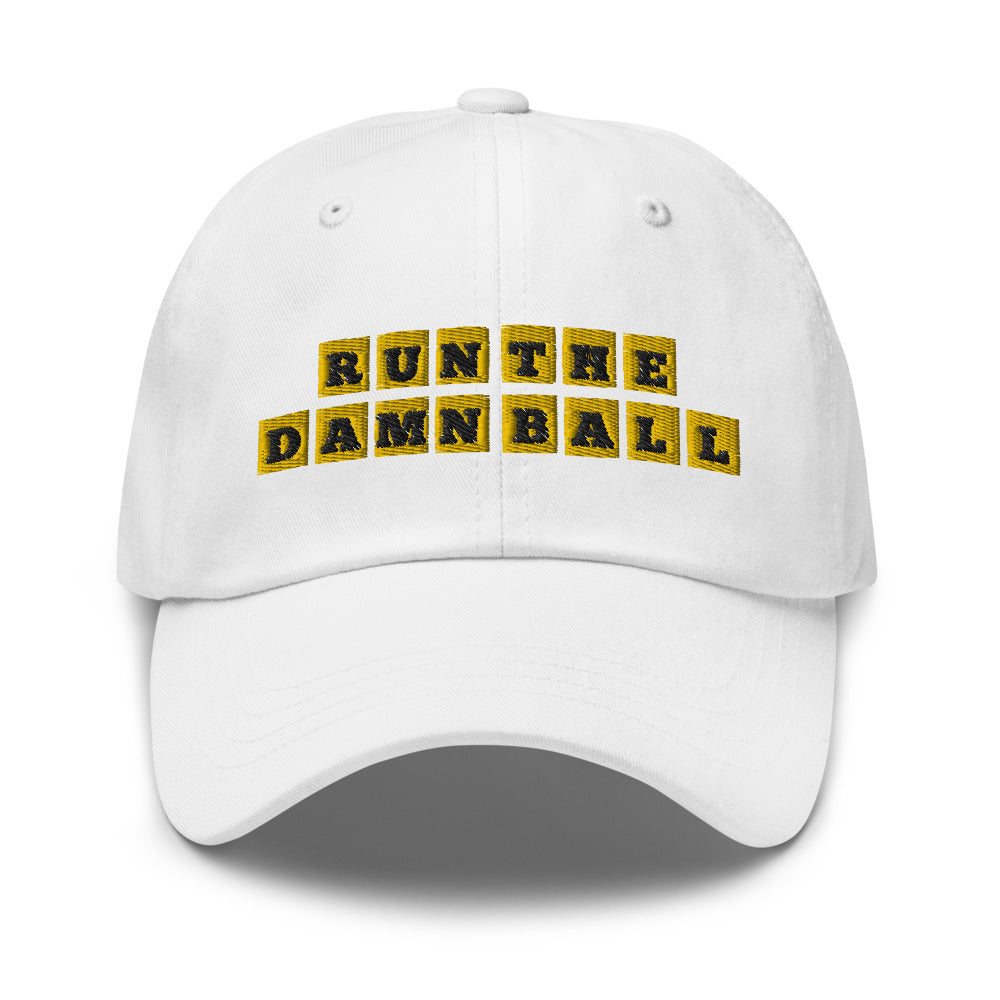 Run The Damn Ball Hat / Waffle Hat / Run The Damn Ball Dad hat