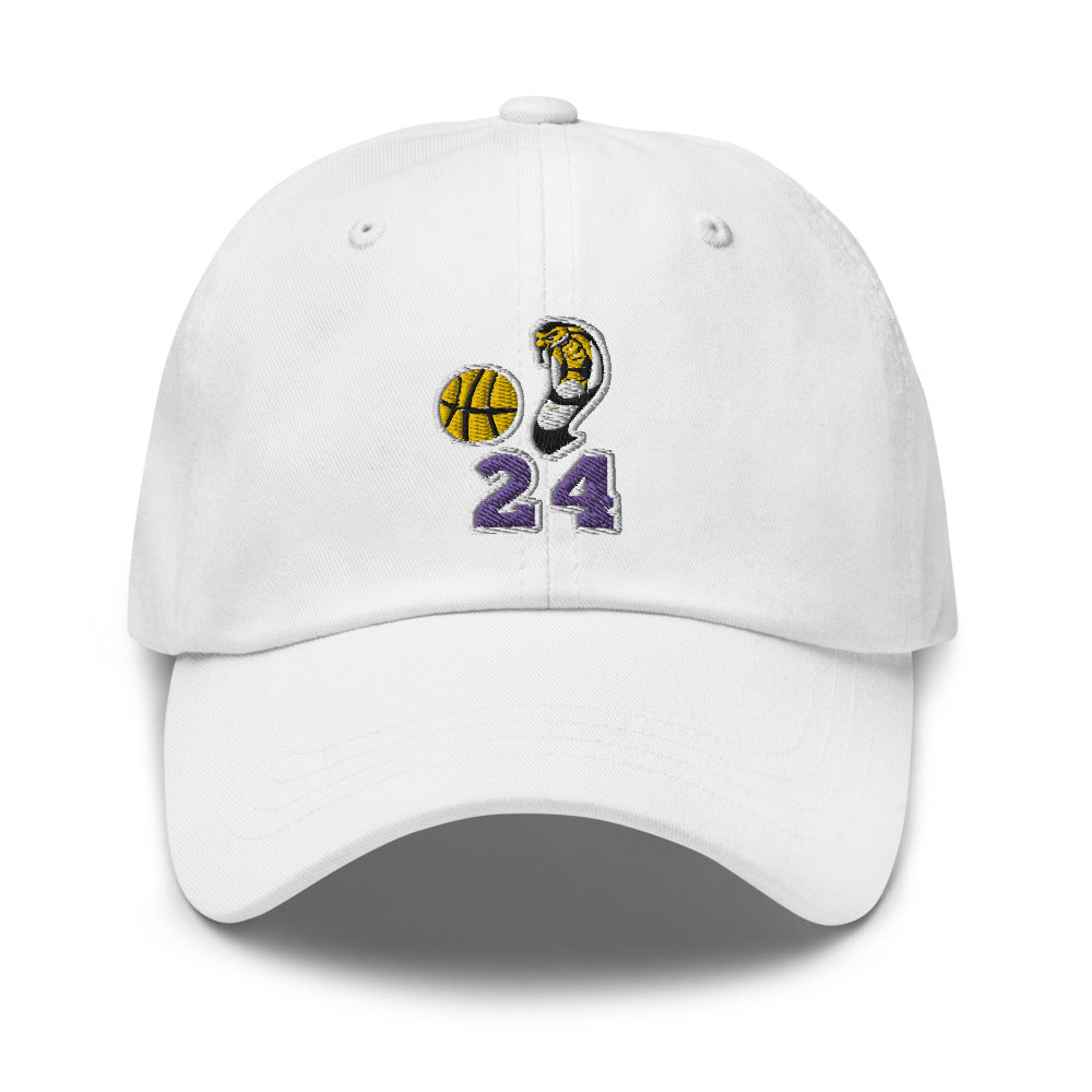 Kobe Bryant Hat / Mamba Hat / Black Mamba Hat / KB Dad hat