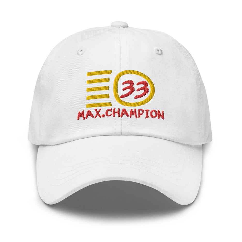 Max Verstappen Champion hat / 33 hat / Dad hat