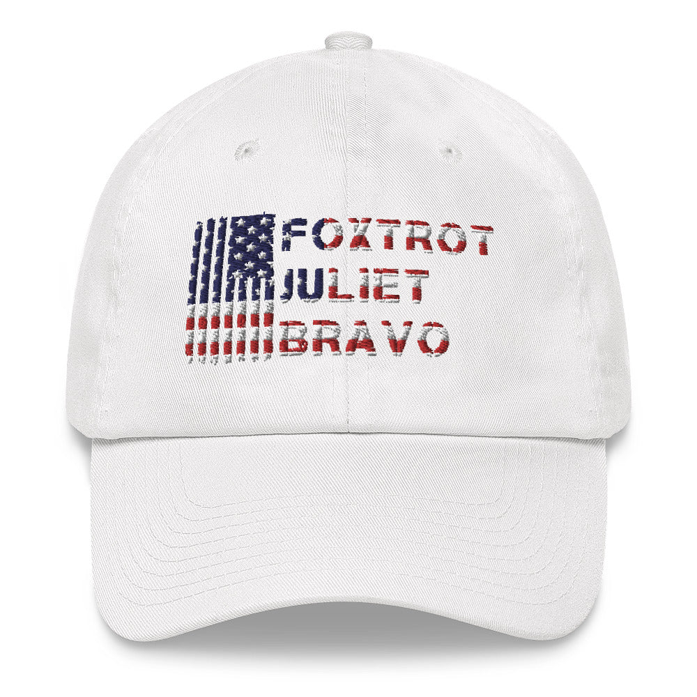 Foxtrot juliet bravo hat / foxtrot juliet bravo Dad hat