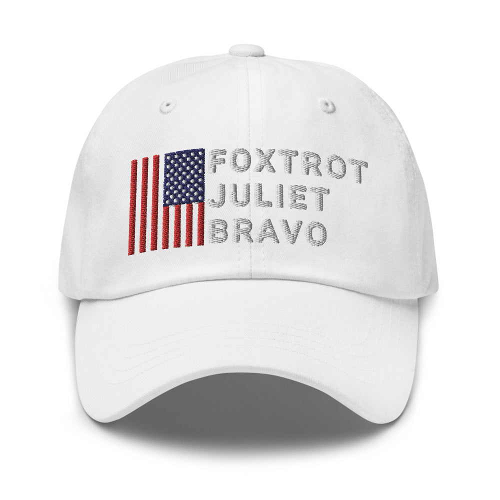 Foxtrot juliet bravo hat / foxtrot juliet bravo Dad hat