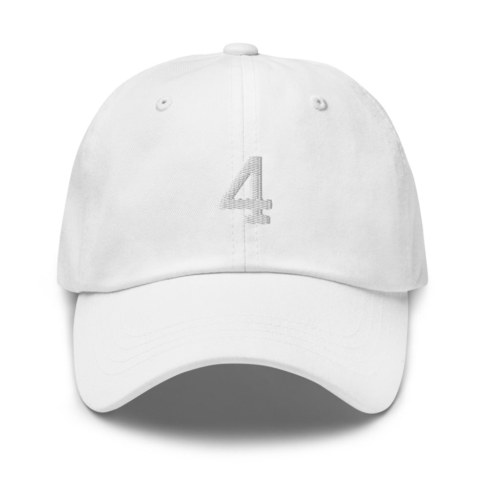 Brett Favre 4 hat /  Favre hat / 4 hat / Dad hat