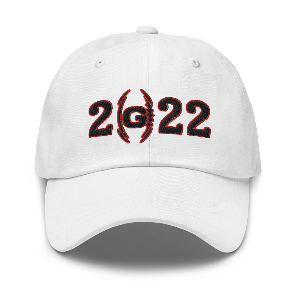 Georgia Football hat / National Championship 2022 / G Dad hat