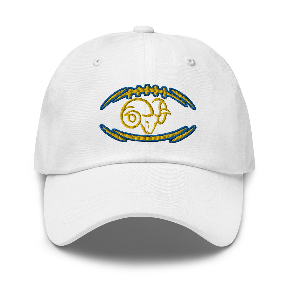 Rams Hat / Rams Championship Hat / Los Angeles Hat / Rams Dad Hat White