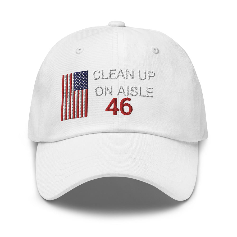 Clean Up On Aisle 46 Hat / 46 Dad hat