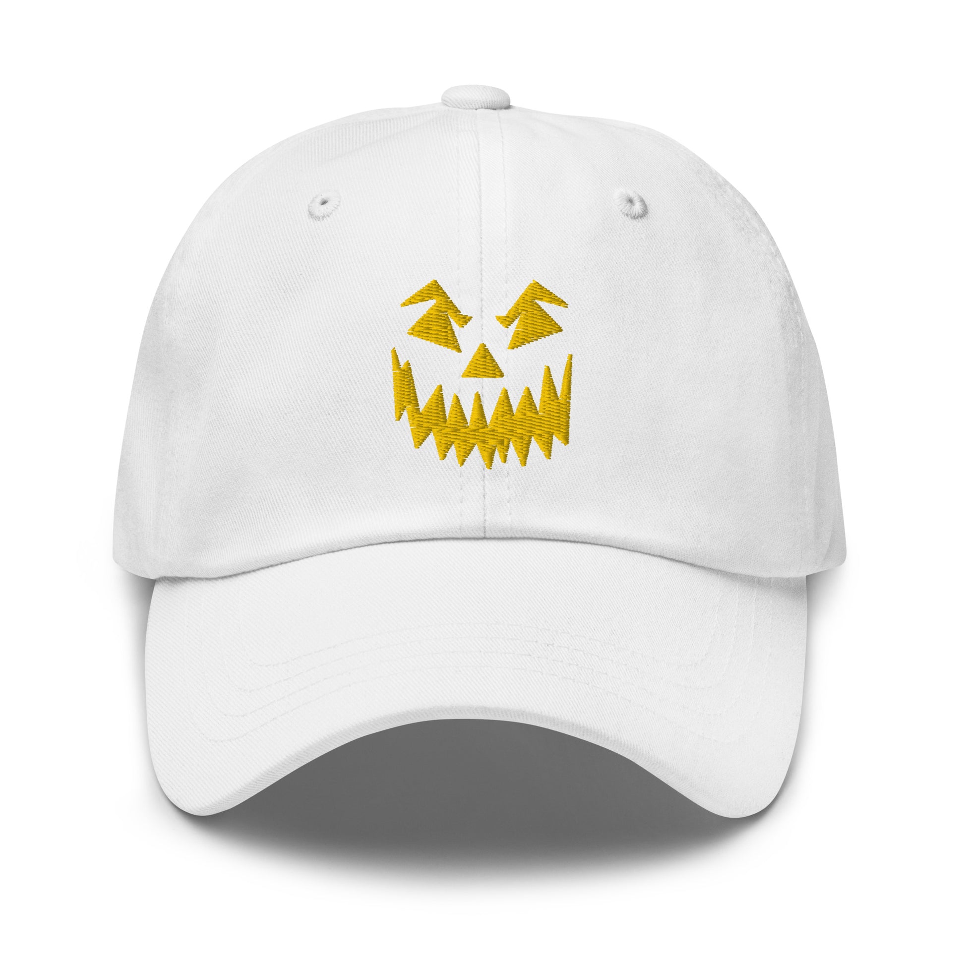 Fiery Face Hat / Scary Face Hat / Halloween Day Dad hat