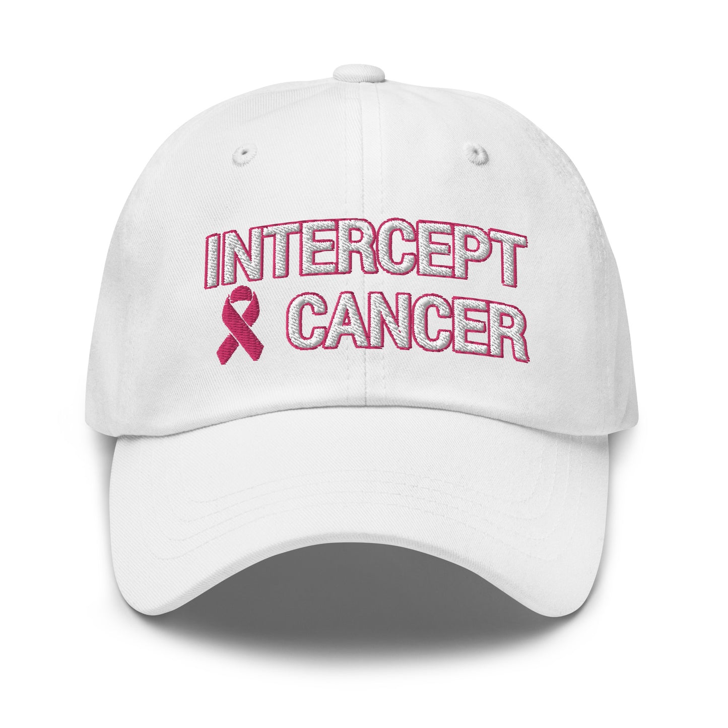 Intercept Cancer Hat / Cancer Hat / Intercept Cancer Dad hat