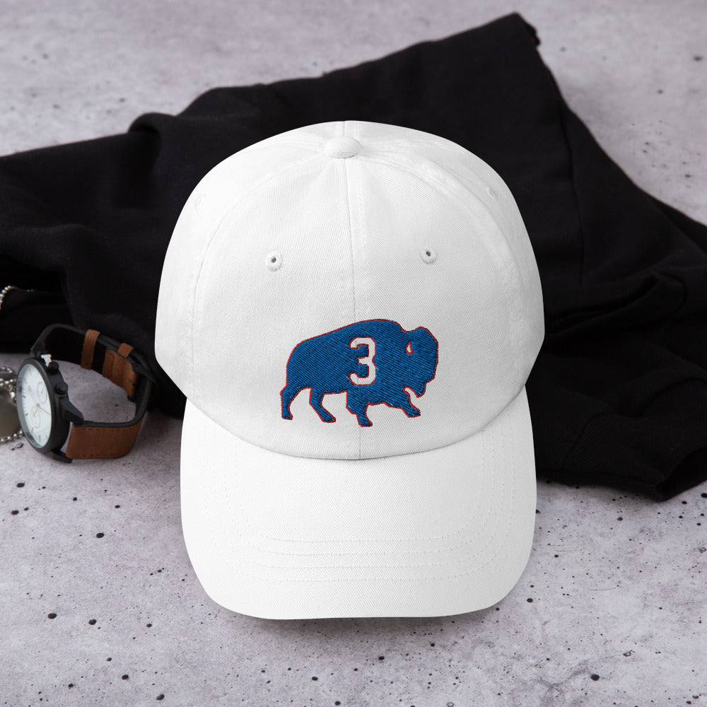 Damar Hamlin Hat / Love For 3 Hat / Buffalo Bills Dad hat