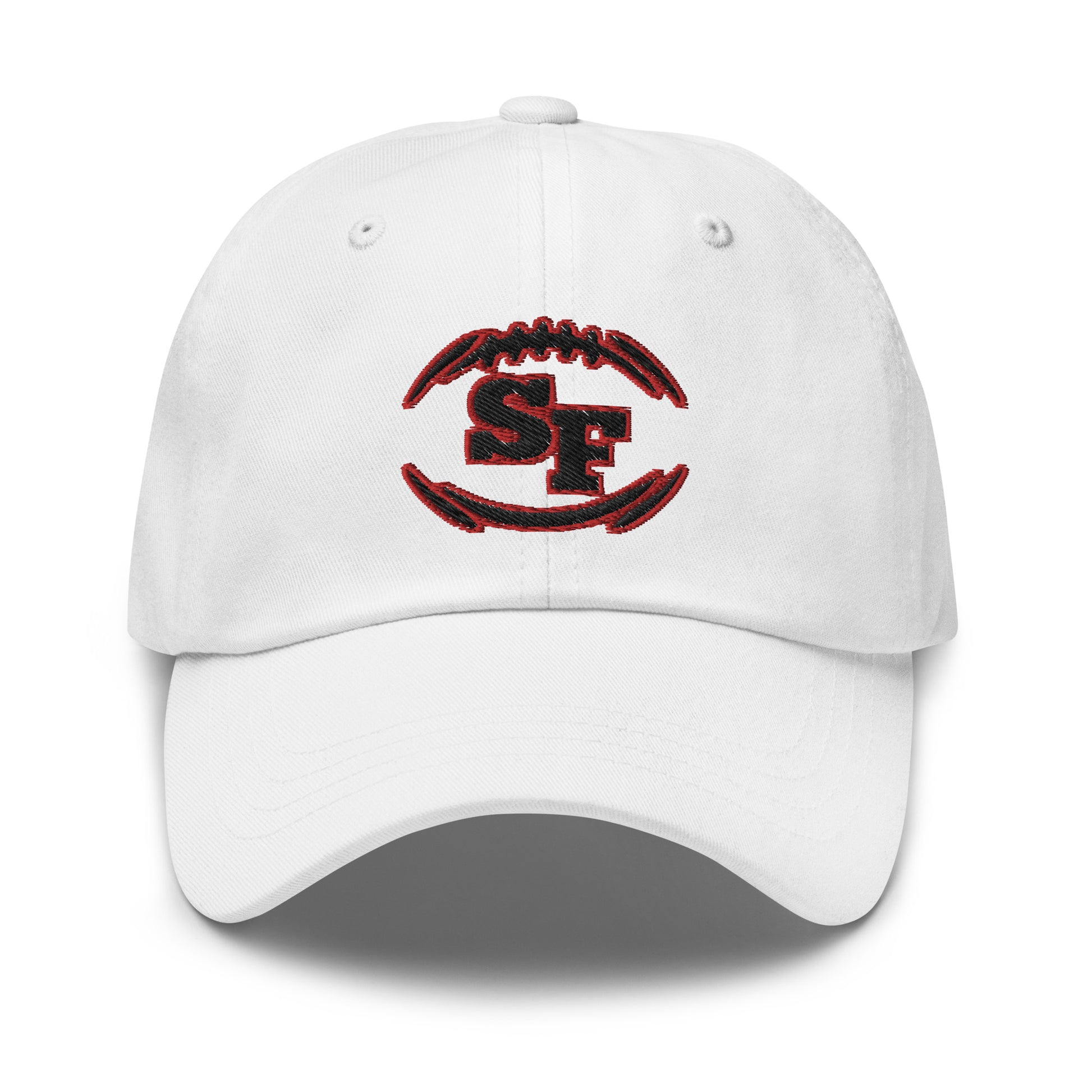 Kyle Shanahan Hat / 49ers Hat / San Francisco Hat / SF Dad Hat Cranberry