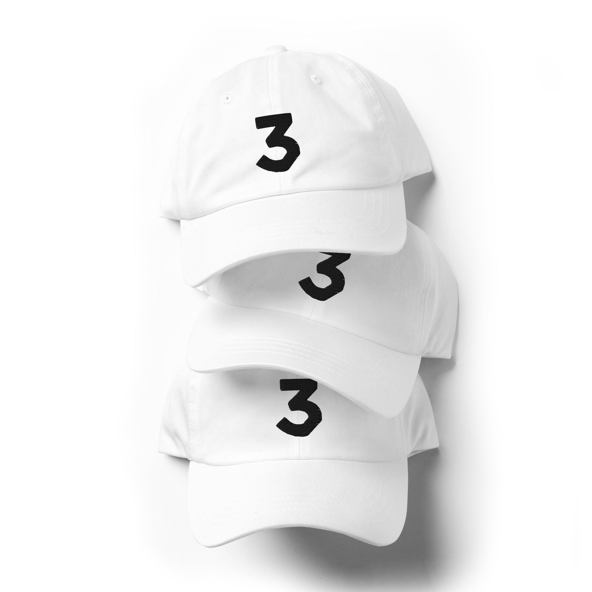 Chance The Rapper 3 Hat / 3 Hat / Chance The Rapper 3 Dad Hat