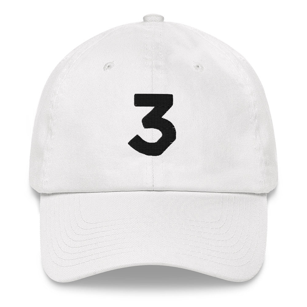 Chance The Rapper 3 Hat / 3 Hat / Chance The Rapper 3 Dad Hat