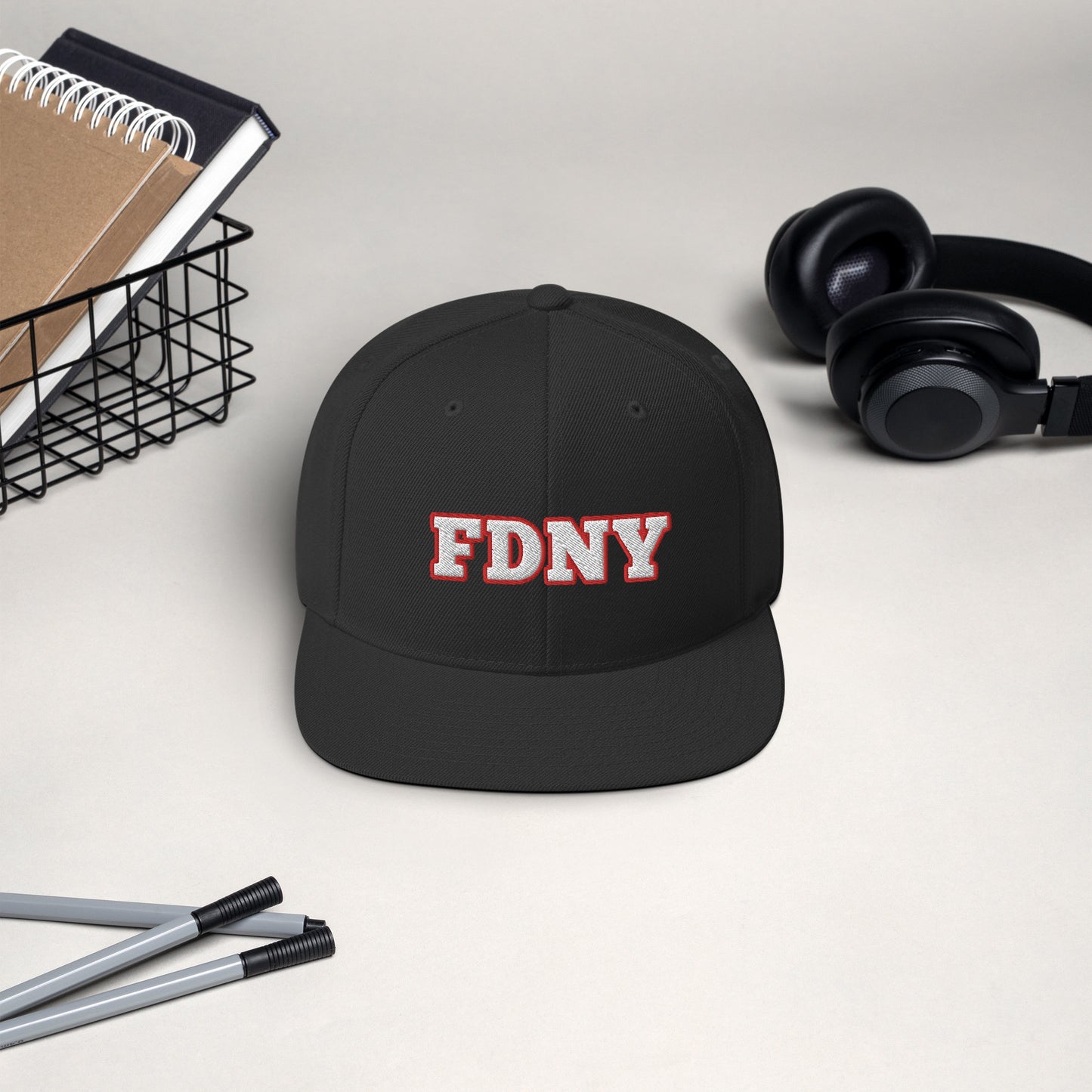 FDNY Yankees hat / FDNY Yankees Snapback Hat