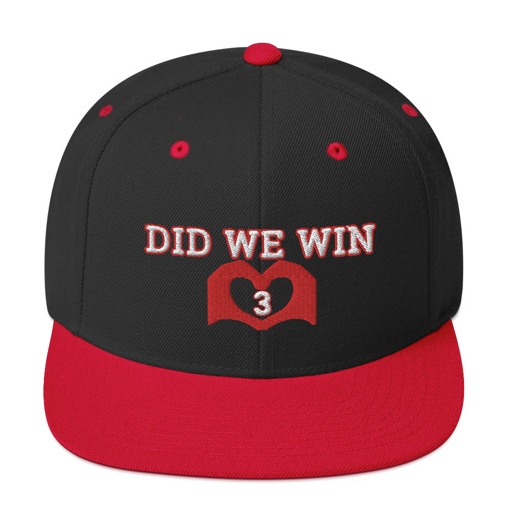 Damar Hamlin 3 Hat / Did We Win Hat / 3 Hat / Buffalo Snapback Hat