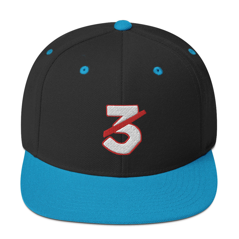 Damar Hamlin 3 Hat / Love For Damr 3 / Buffalo Bills 3 Snapback Hat