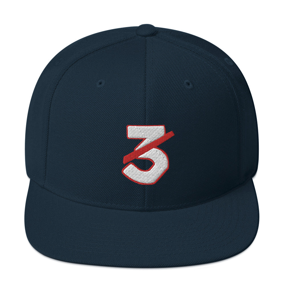 Damar Hamlin 3 Hat / Love For Damr 3 / Buffalo Bills 3 Snapback Hat