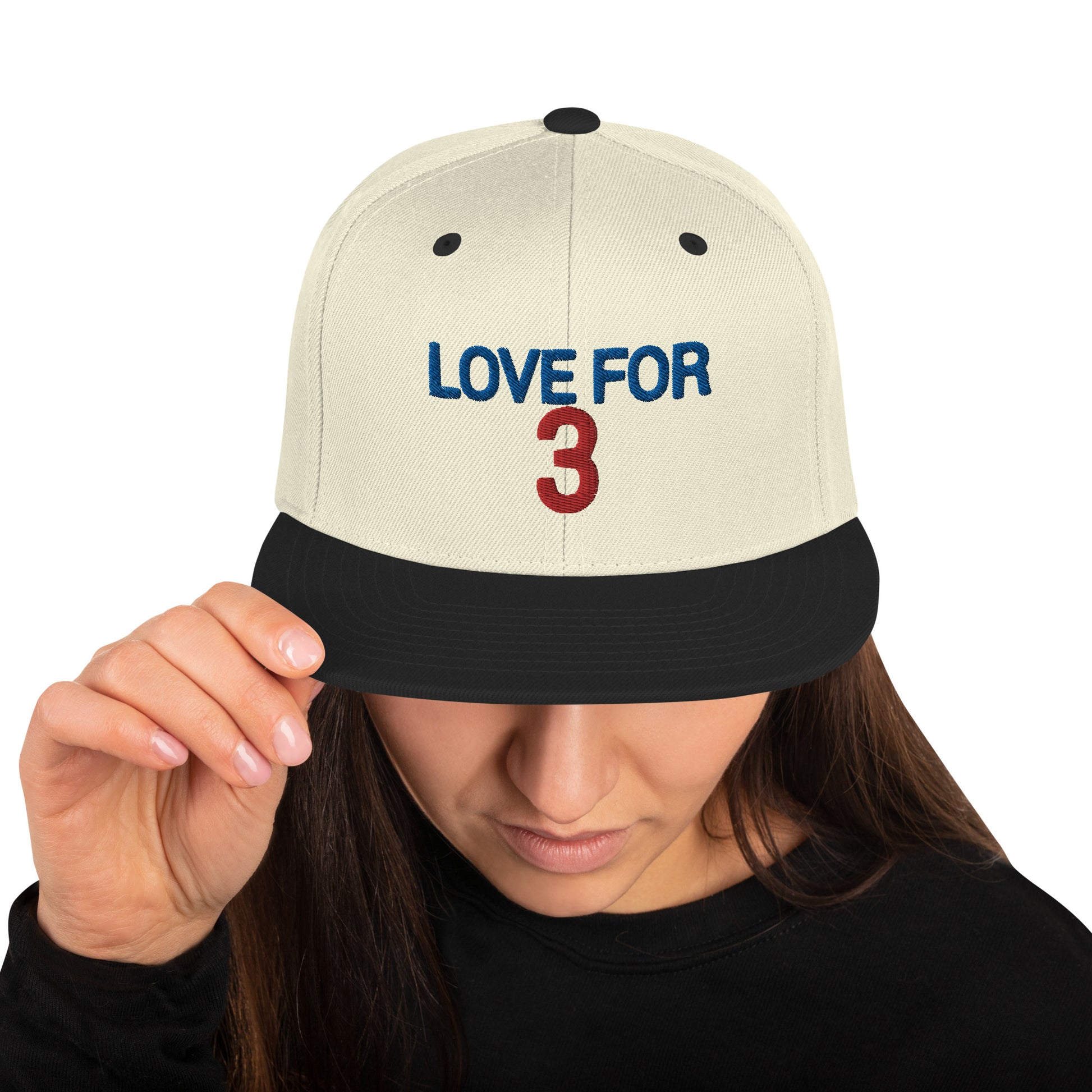 Damar Hamlin 3 Hat / Love For Damr 3 / Buffalo Bills 3 Snapback Hat