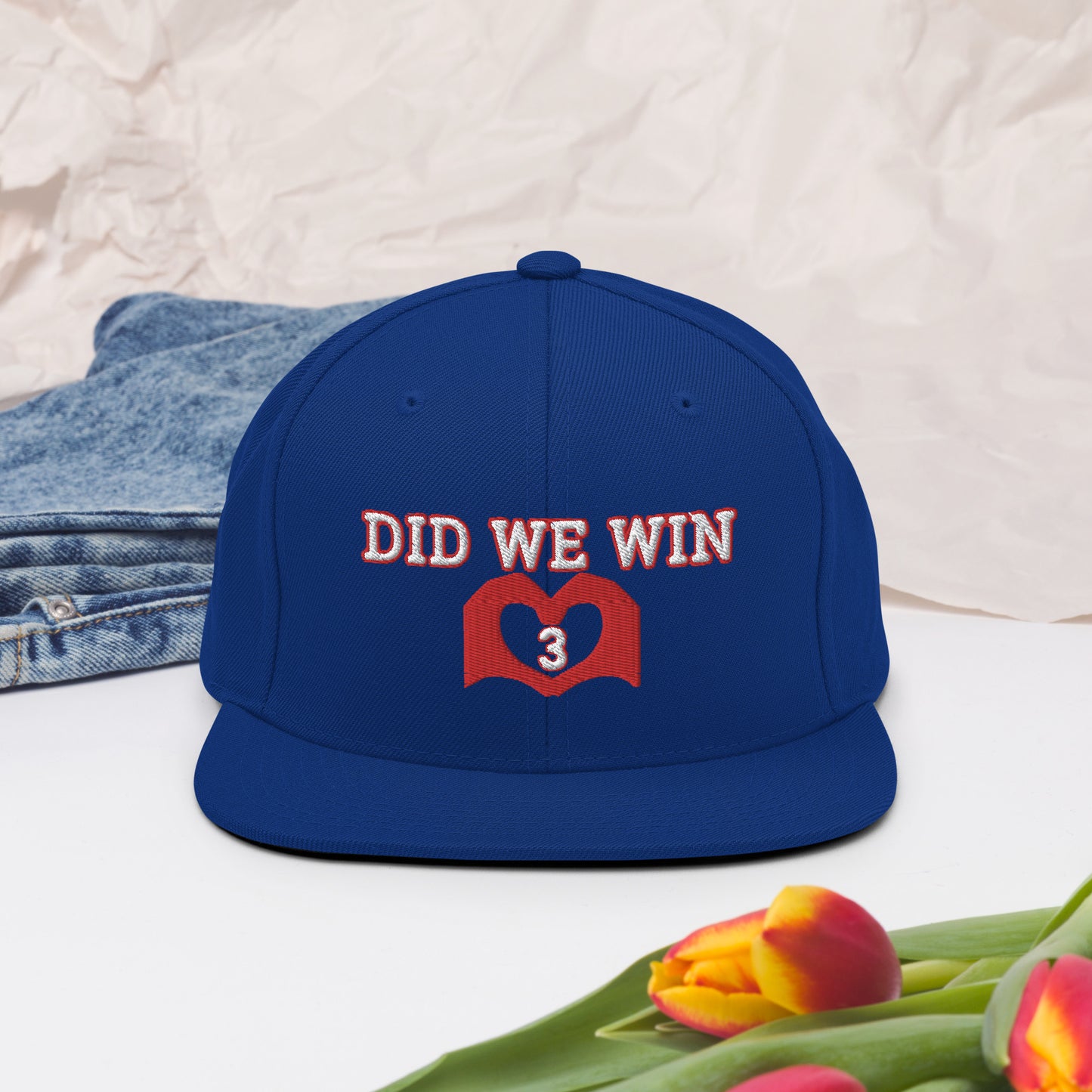 Damar Hamlin 3 Hat / Did We Win Hat / 3 Hat / Buffalo Snapback Hat