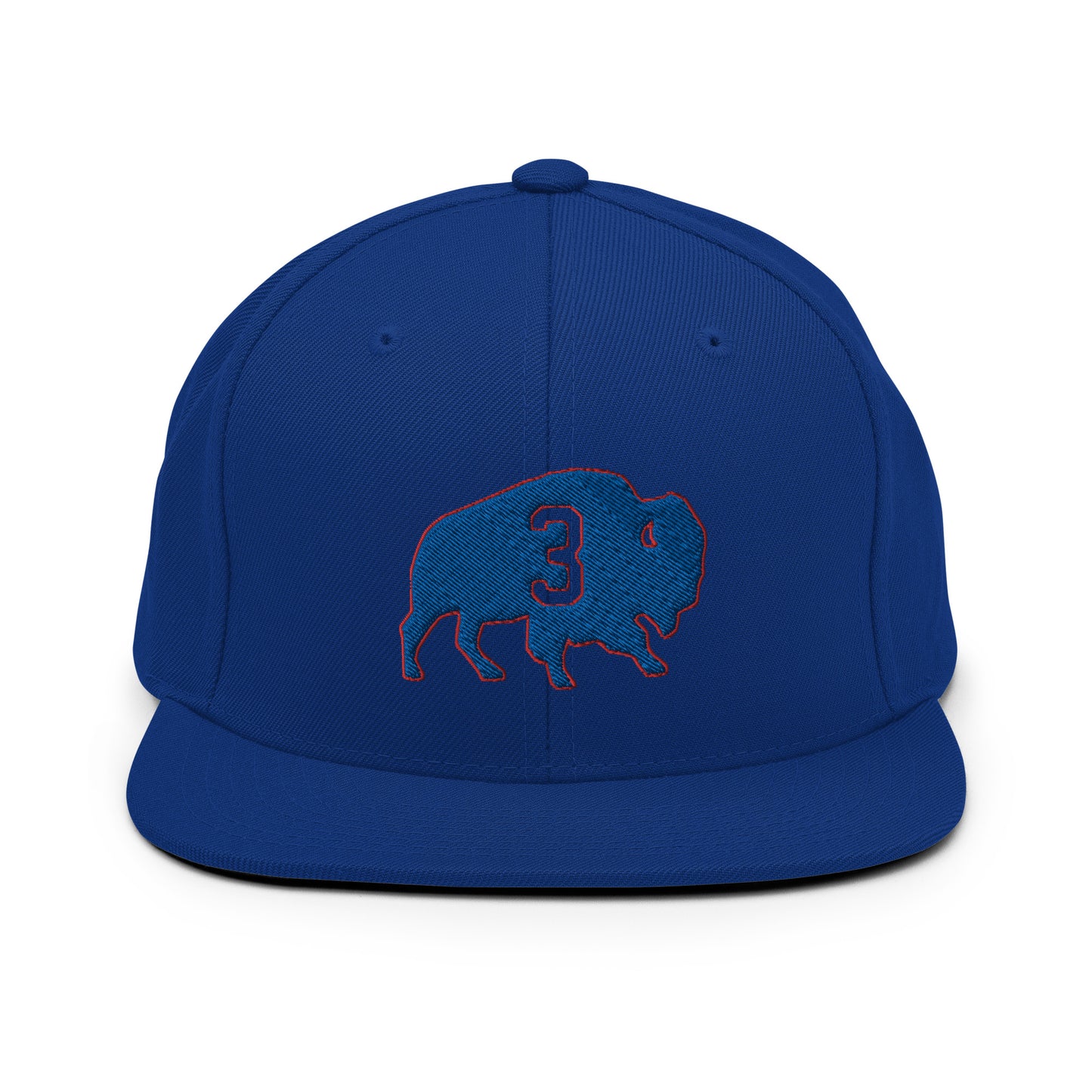 Damar Hamlin 3 Hat / Love For Damr 3 / Buffalo Bills 3 Snapback Hat