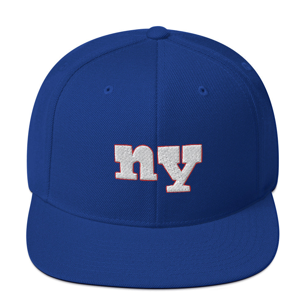 NY Giants Hat / NY Hat / New York Hat / NY Giants Snapback Hat Royal Blue