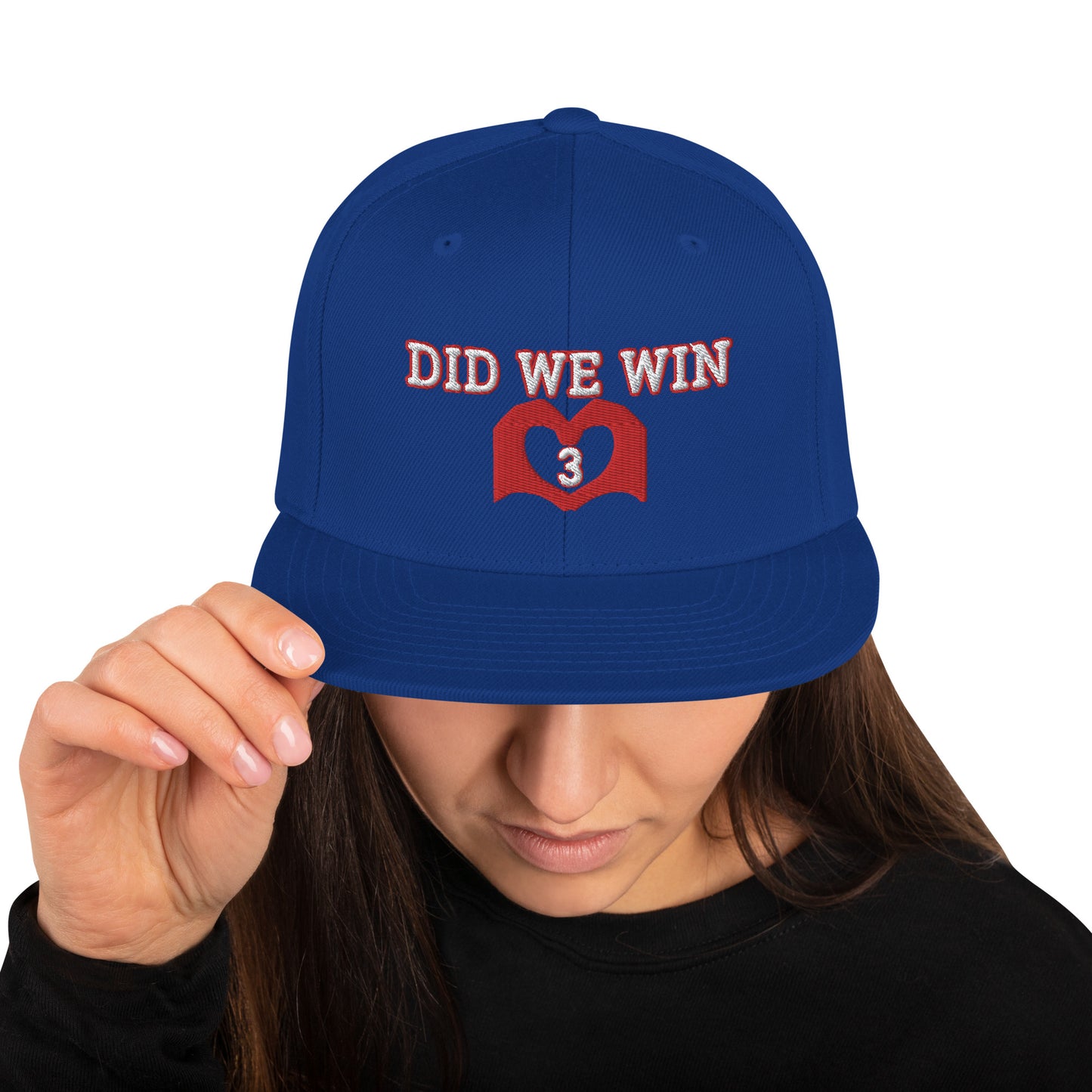 Damar Hamlin 3 Hat / Did We Win Hat / 3 Hat / Buffalo Snapback Hat