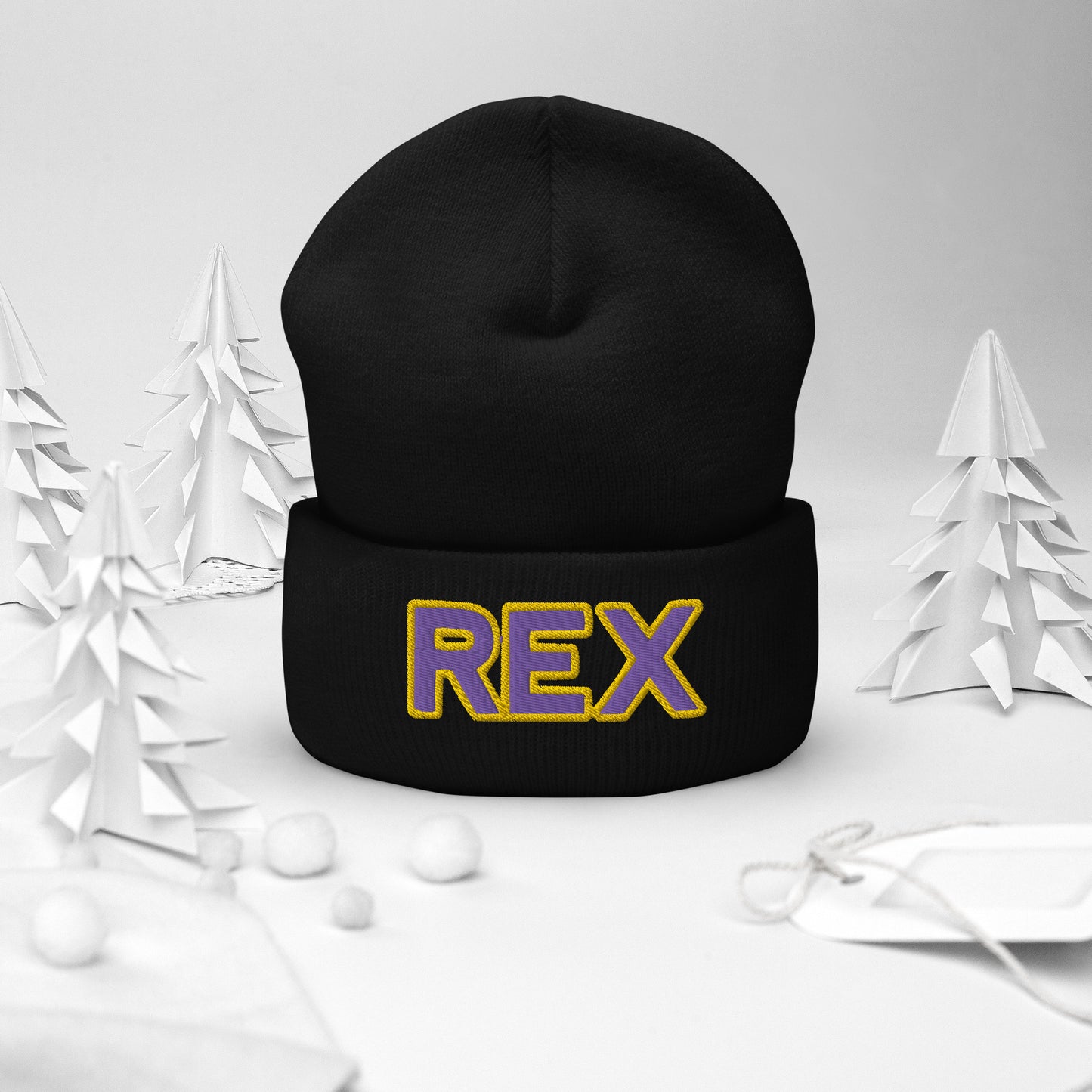 Rex hat / Carville Rex hat / James Carville Rex Cuffed Beanie