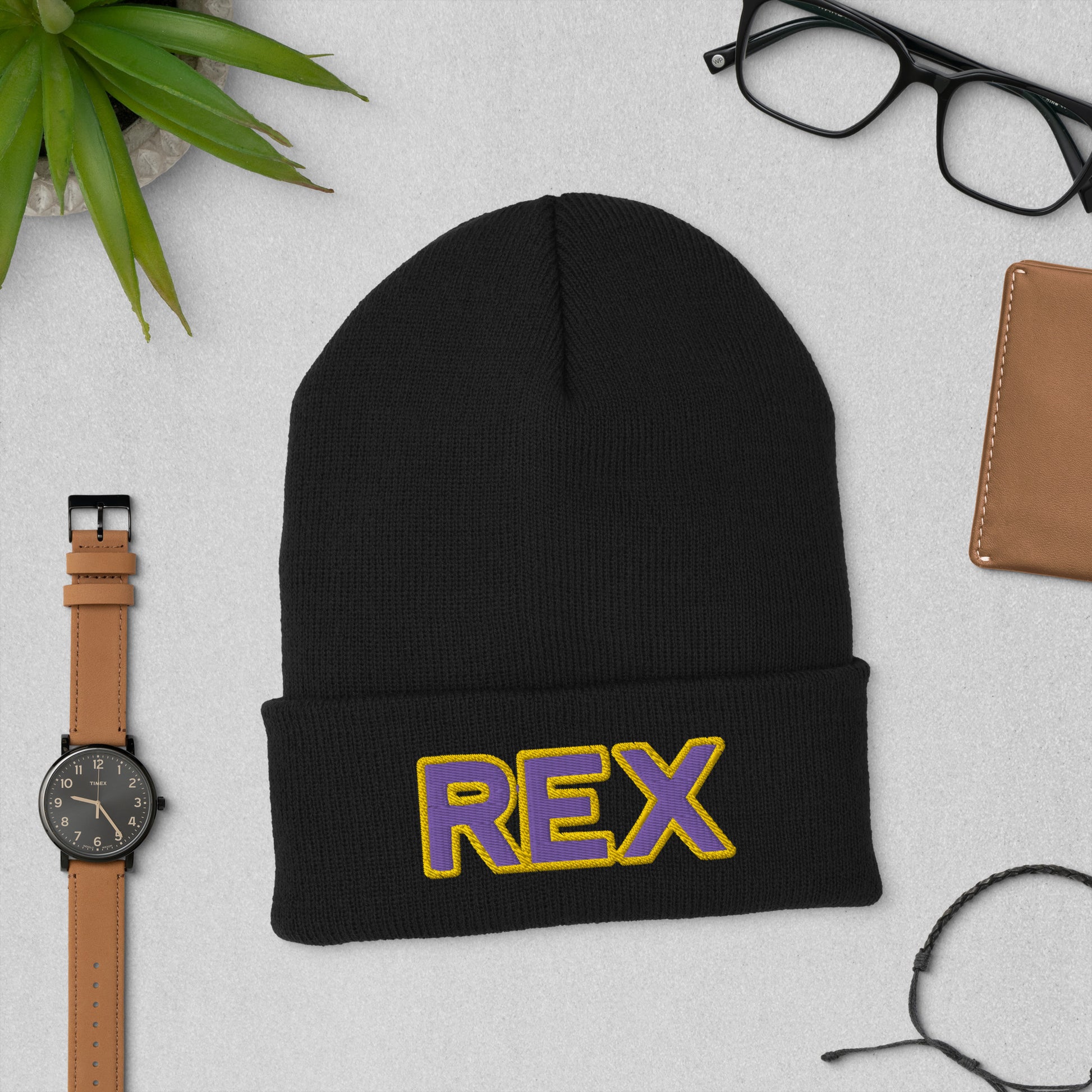 Rex hat / Carville Rex hat / James Carville Rex Cuffed Beanie