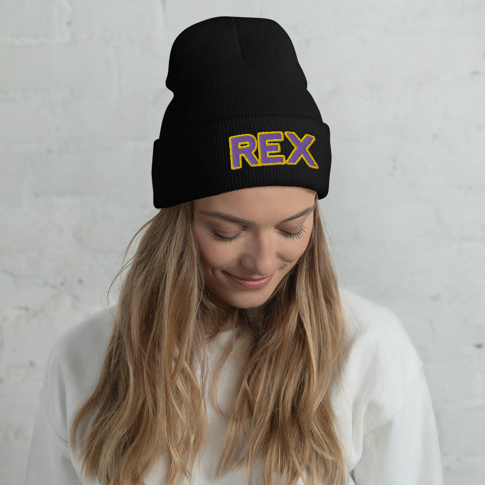 Rex hat / Carville Rex hat / James Carville Rex Cuffed Beanie