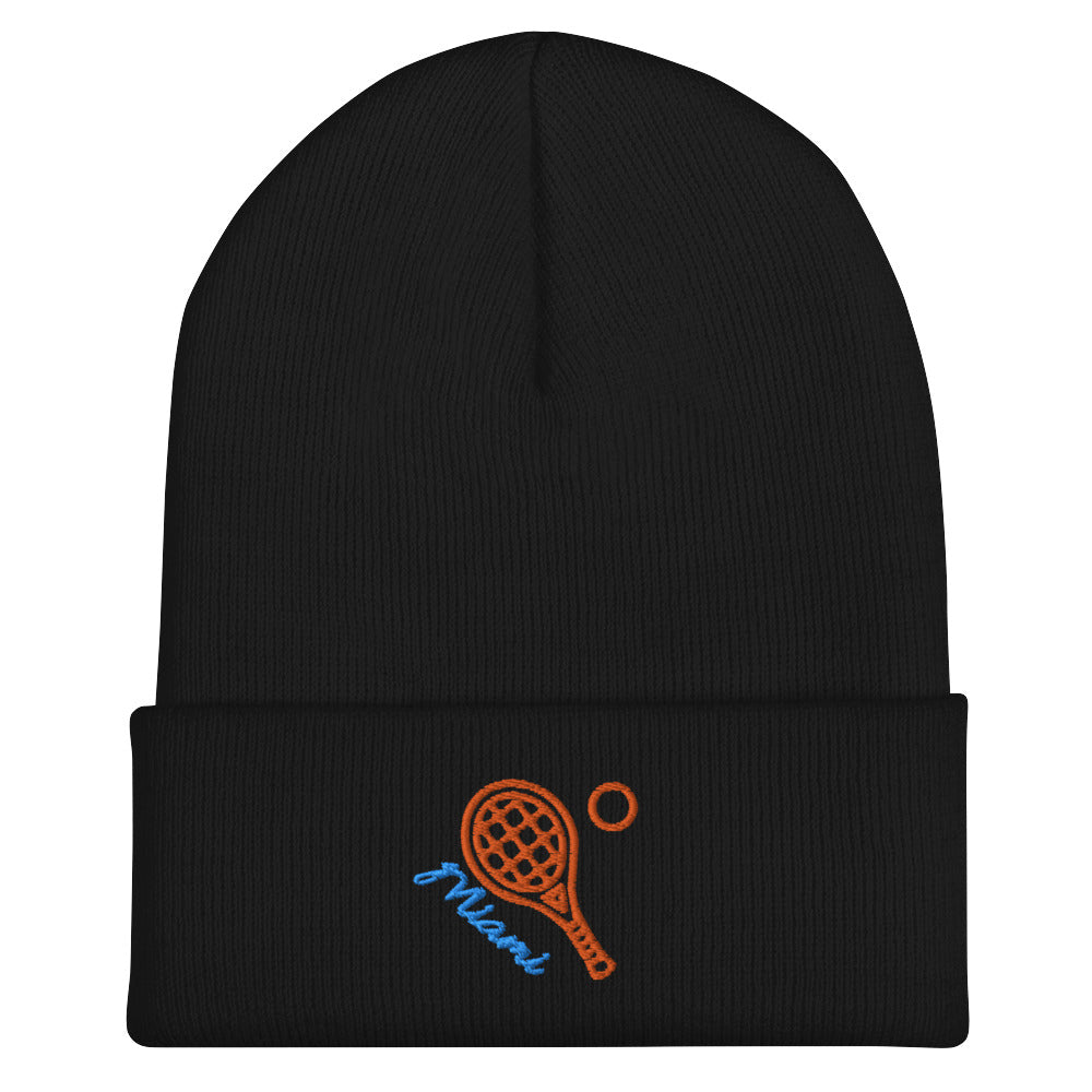 Miami Open Hat / Miami Tennis Championship / Miami Open Cuffed Beanie