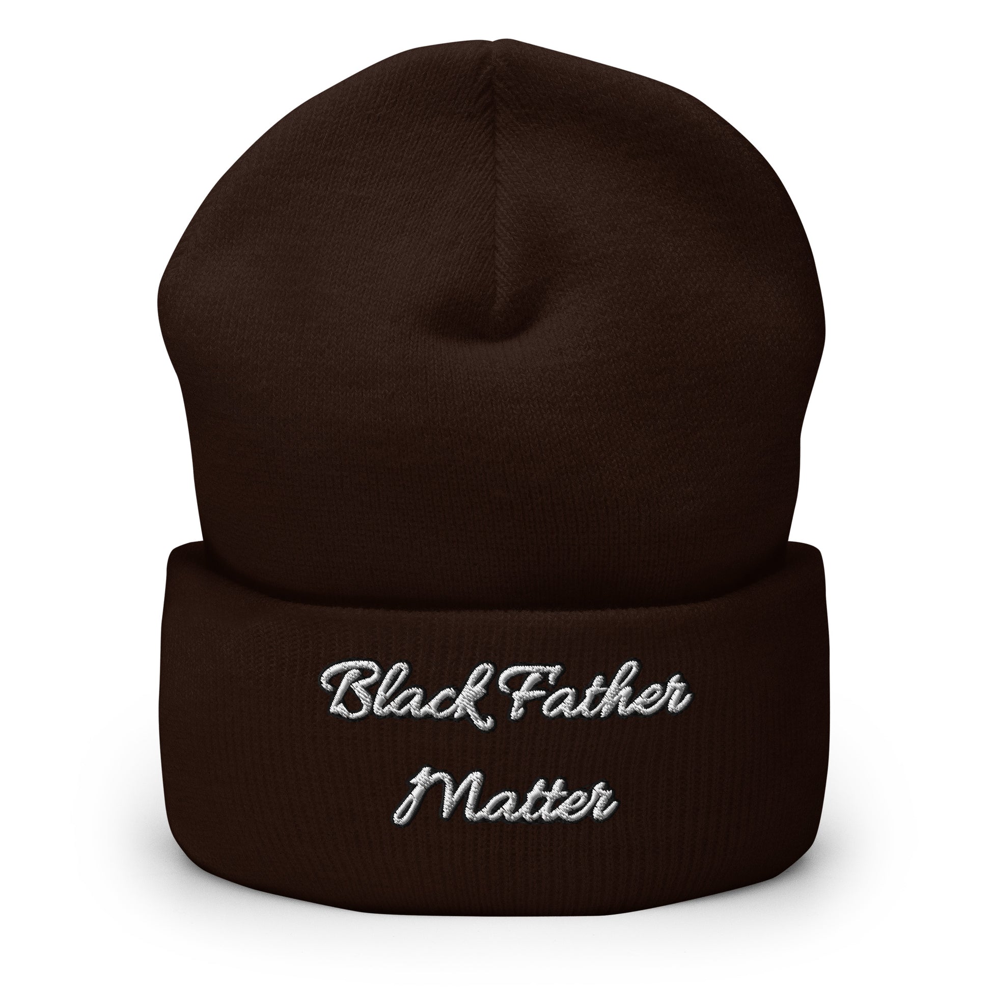 Kyrie Irving Hat / Black Father Matter / Organic Negrow Cuffed Beanie