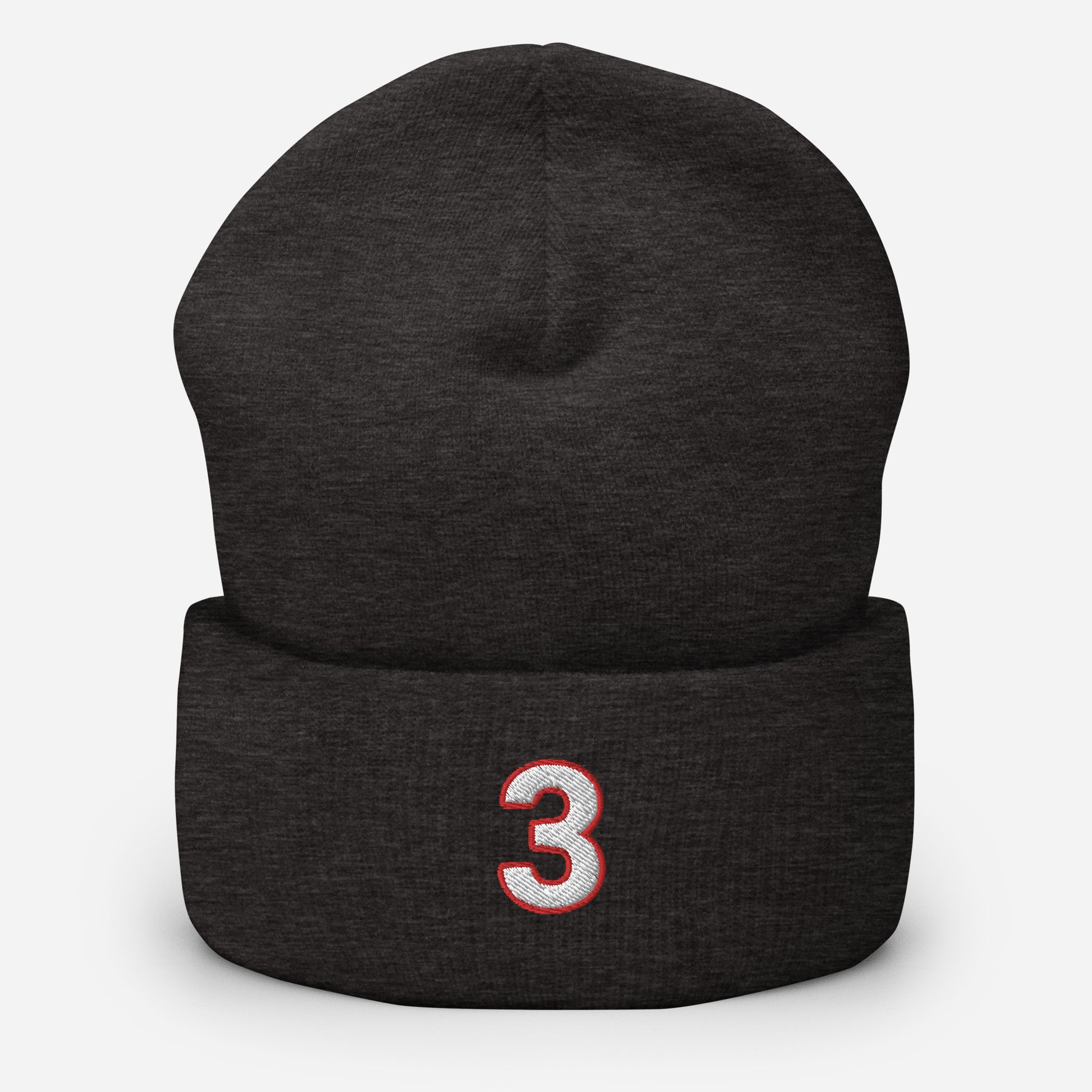 Damar Hamlin Hat / Love For 3 Hat / Buffalo Bills Cuffed Beanie