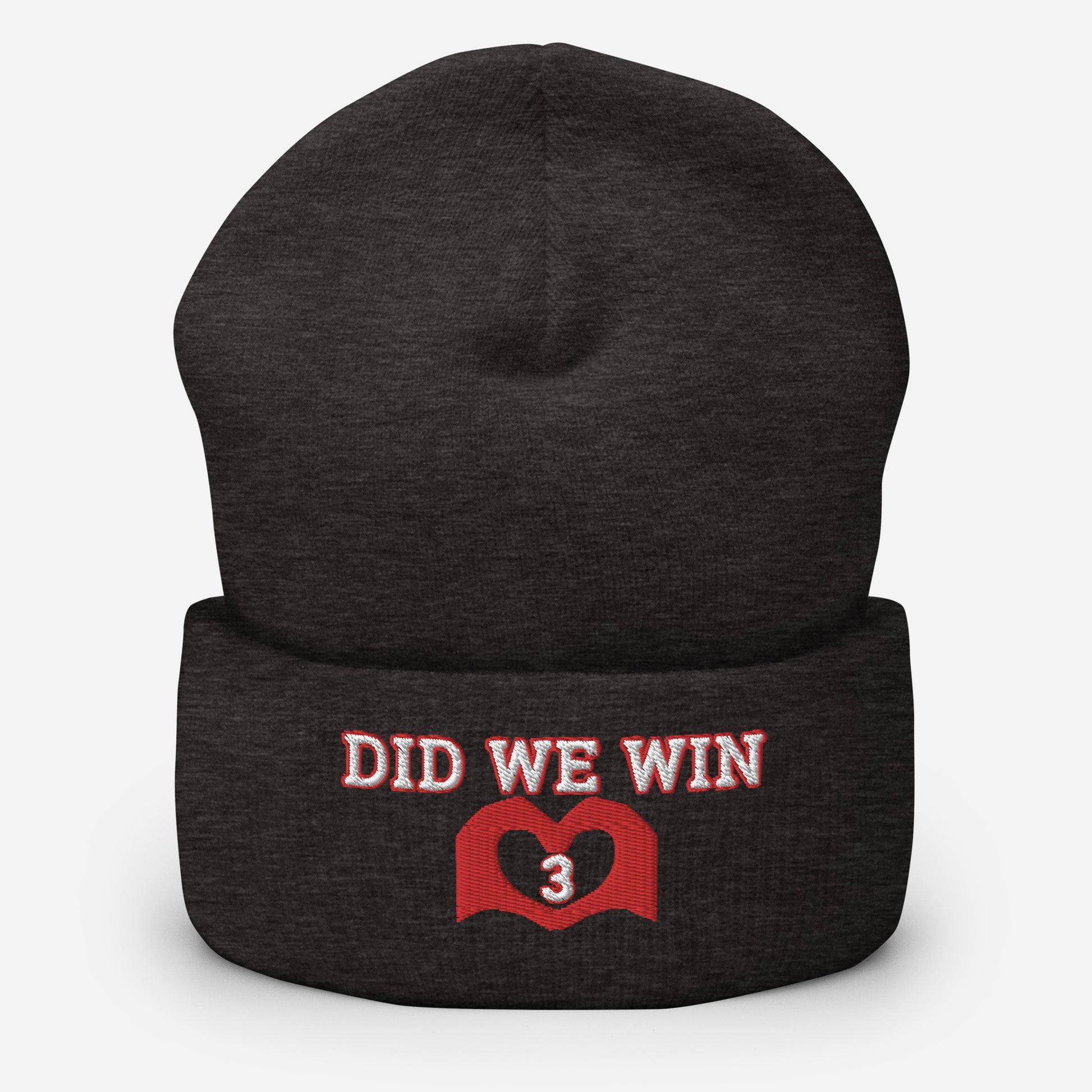 Damar Hamlin 3 Hat / Did We Win Hat / 3 Hat / Buffalo Cuffed Beanie