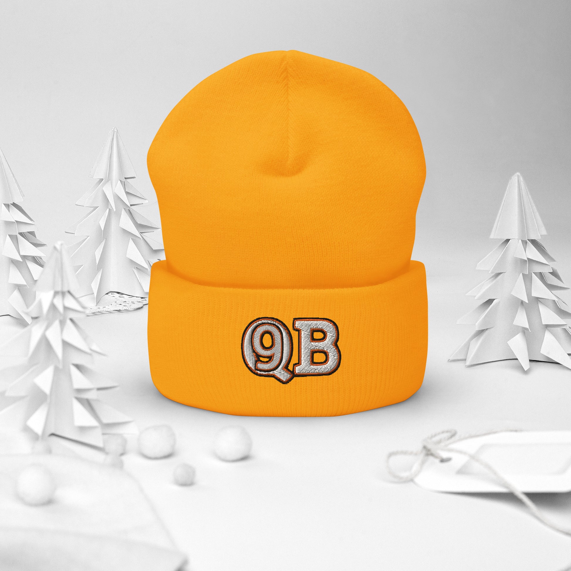 Joe Burrow Hat / QB Hat / Quarterback Hat / 9 Hat / 9QB Bengals Beanie