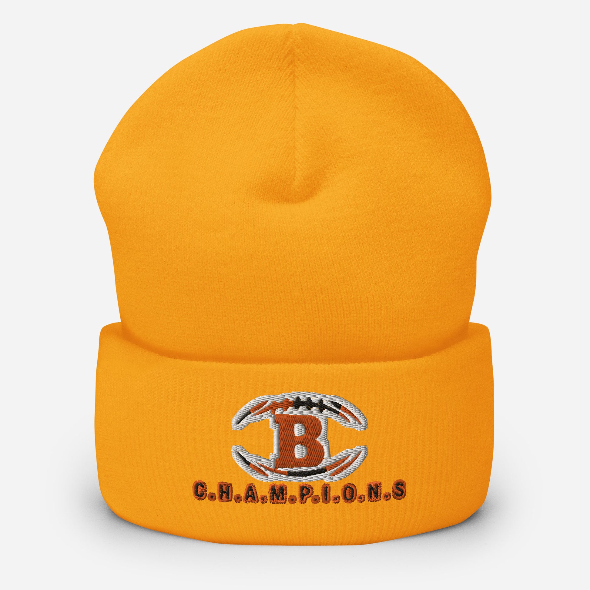 Bengals Champions hat / B hat / Cincinnati Bengals Cuffed Beanie